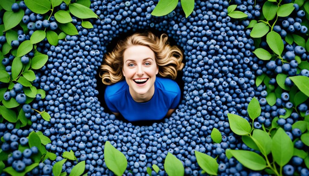 dreaming about eating blueberries mean