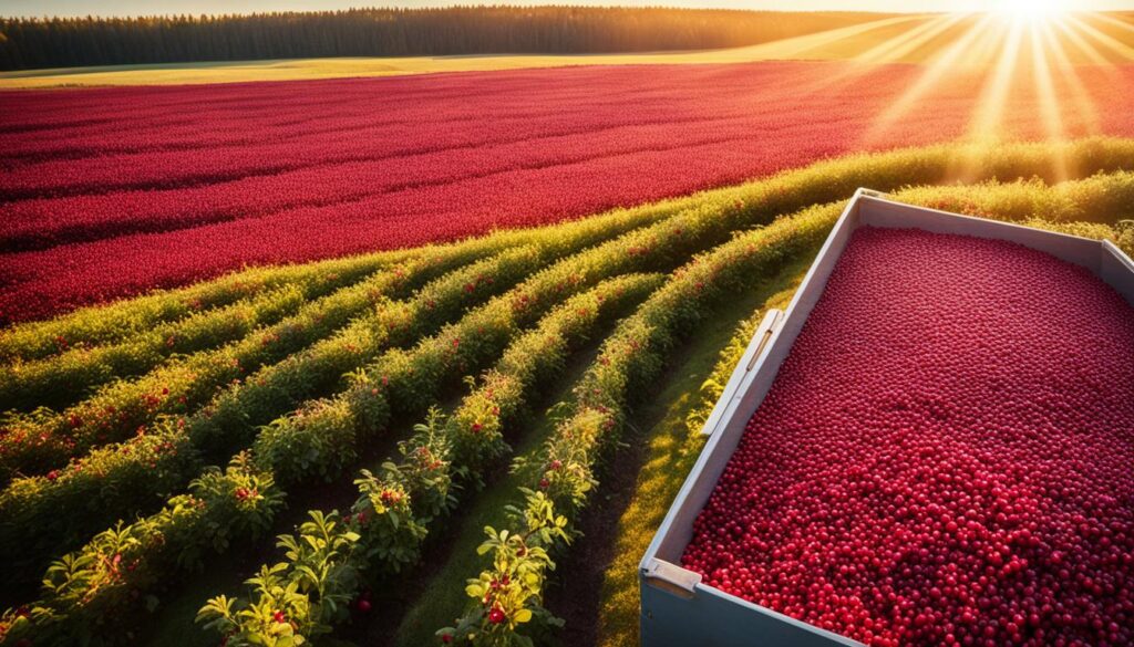 dreaming about eating cranberries mean