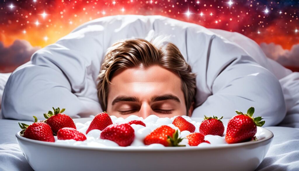 dreaming about eating strawberries mean