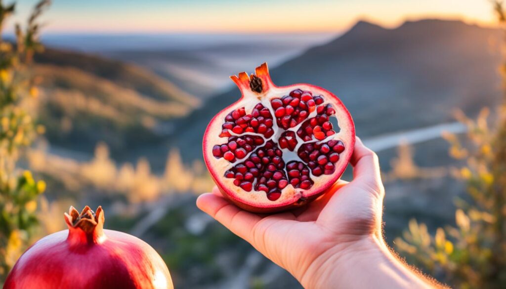 pomegranate dream symbolism